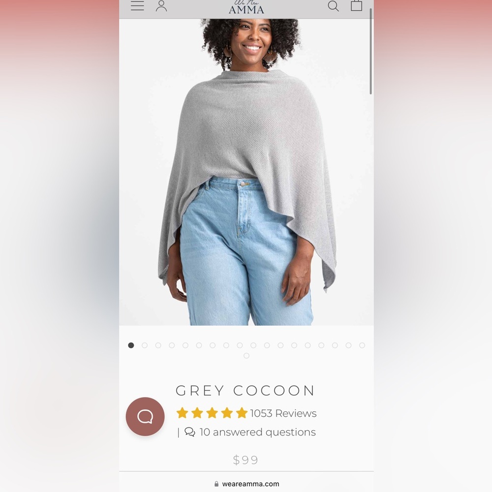 Amma Cocoon Nursing Cover